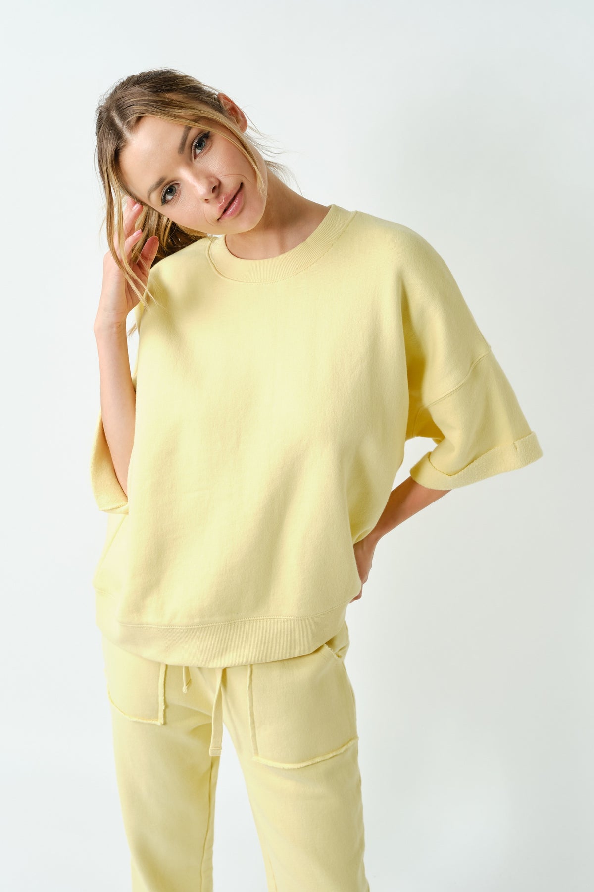 Malibu Lounge Set- Butter Yellow