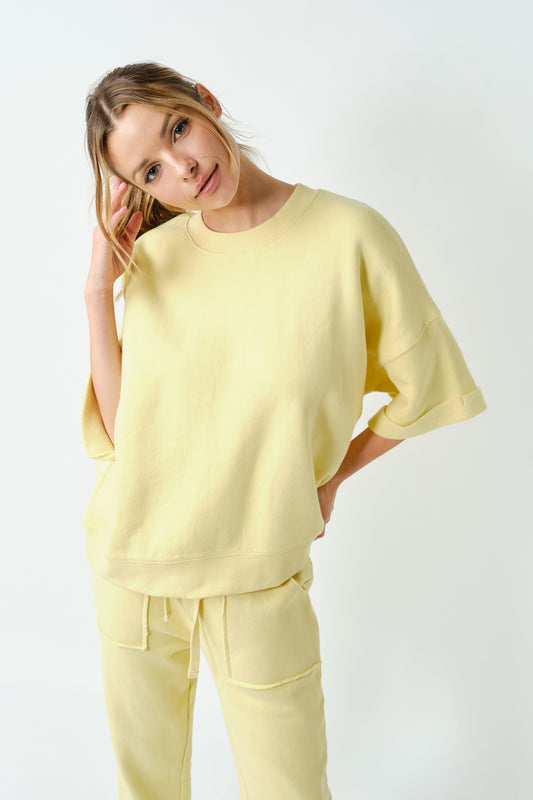 Malibu Lounge Set- Butter Yellow