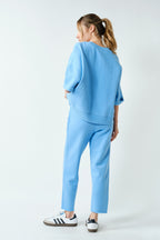 Malibu Lounge Set- Denim Drift