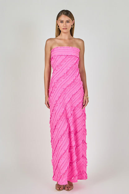 Jade Dress- Hot Pink