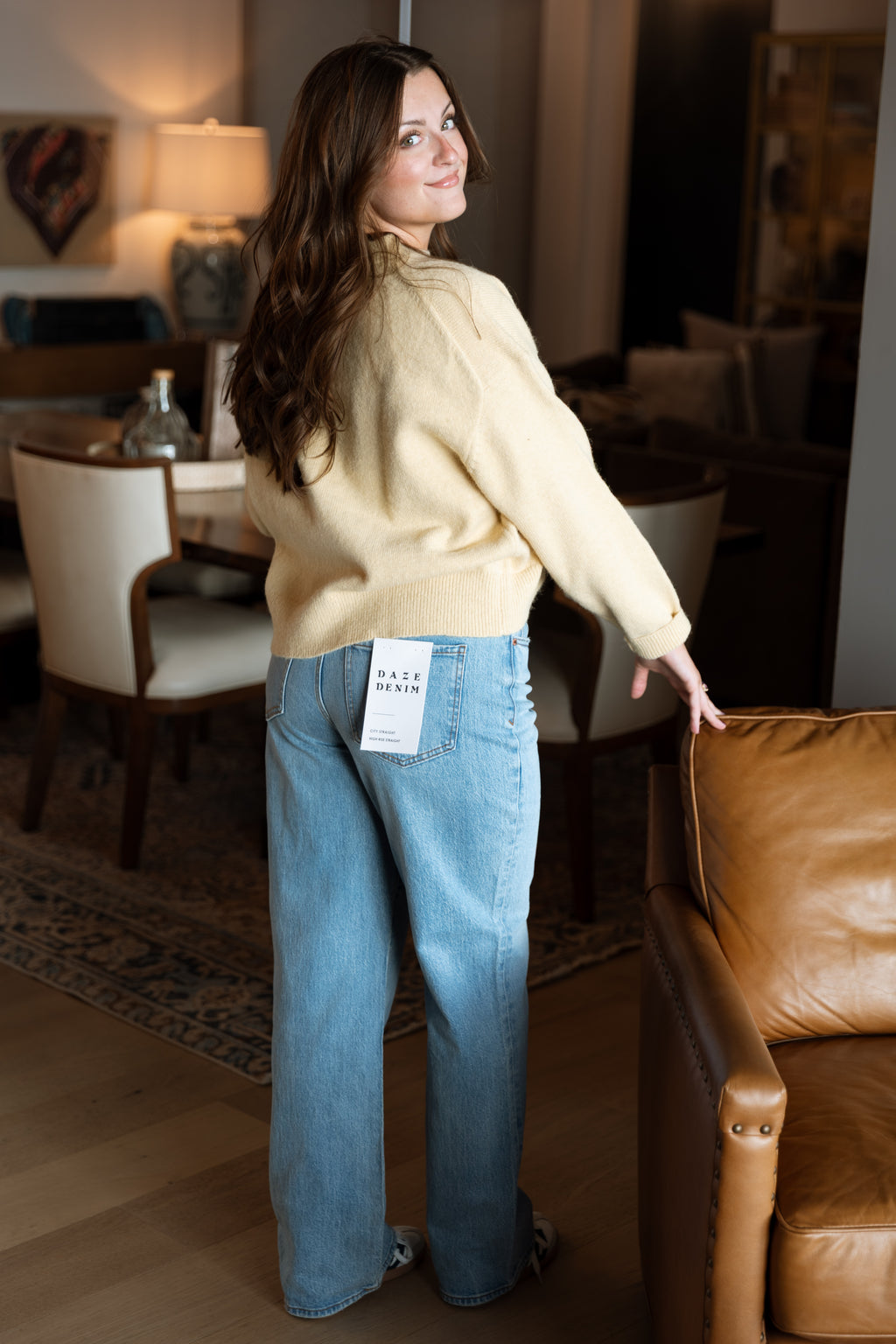 City Straight Hight Rise- Be Mine Vintage
