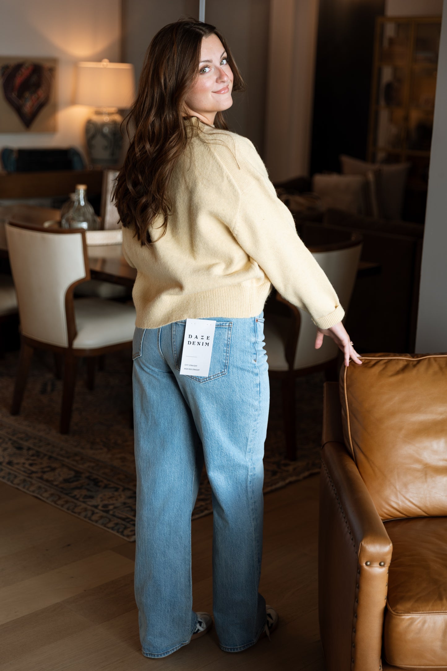 City Straight Hight Rise- Be Mine Vintage