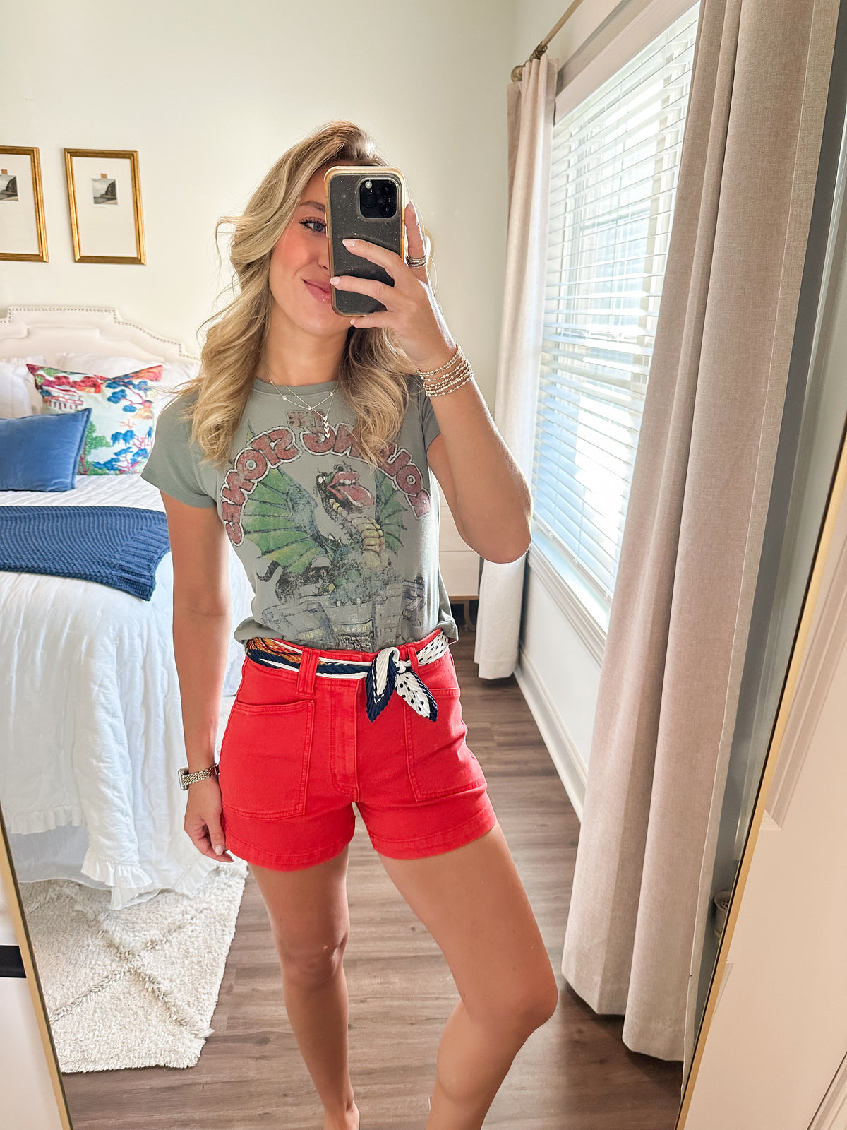 Valley Girl HR Shorts- Cherry