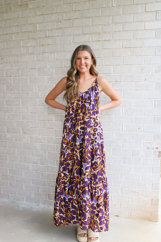 Valentina Maxi- Purple