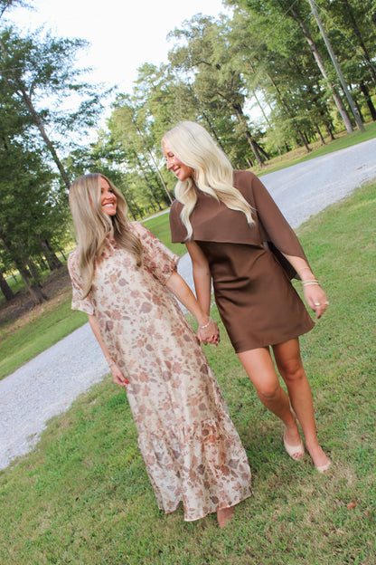 Darcy Maxi Dress- Taupe