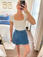 Lizzy Denim Skort