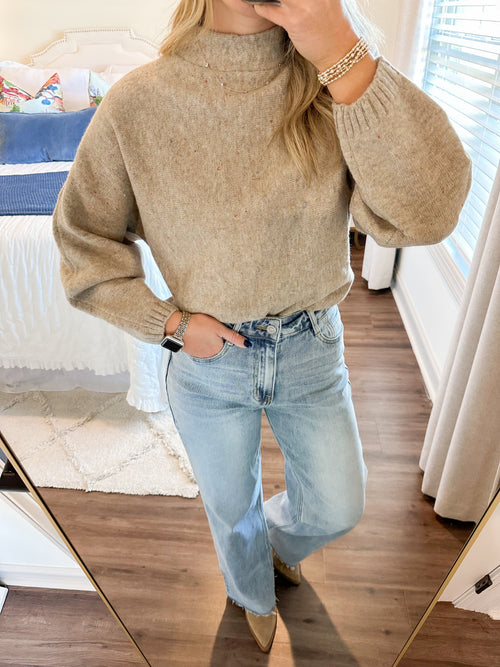 Addison Sweater- Oat