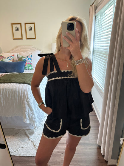 Black/Taupe Set