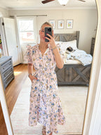 Nia Dress- Coral