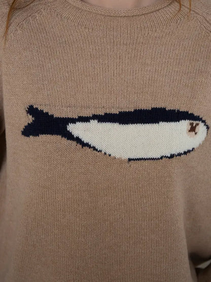 Sardine Sweater- Oat
