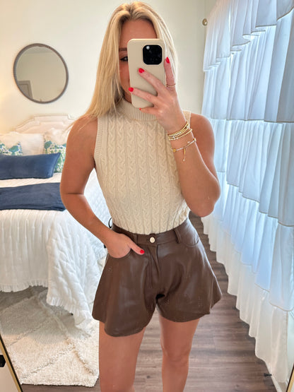 Riley Shorts- Brown