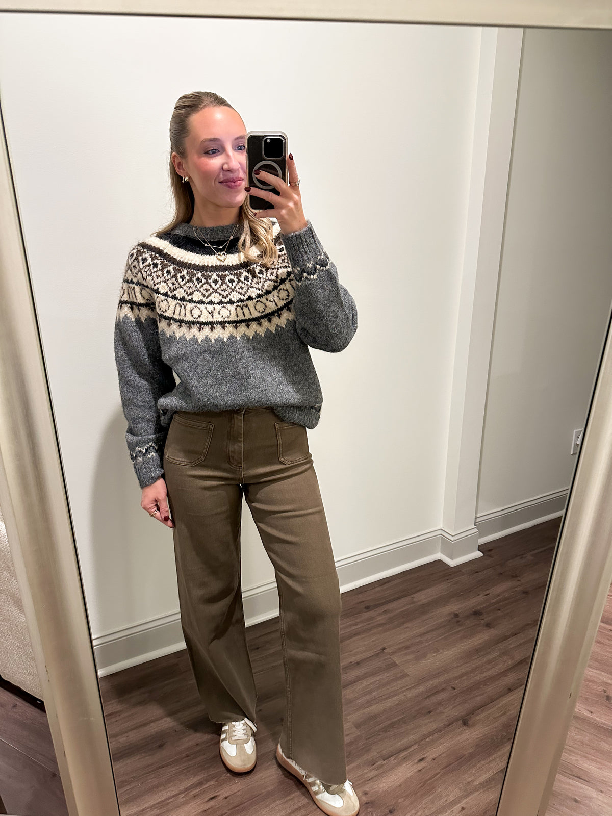 Nordic Sweater- Grey