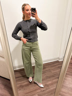Kelly Cardigan- Charcoal