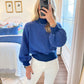 Echo Sweater- Blue