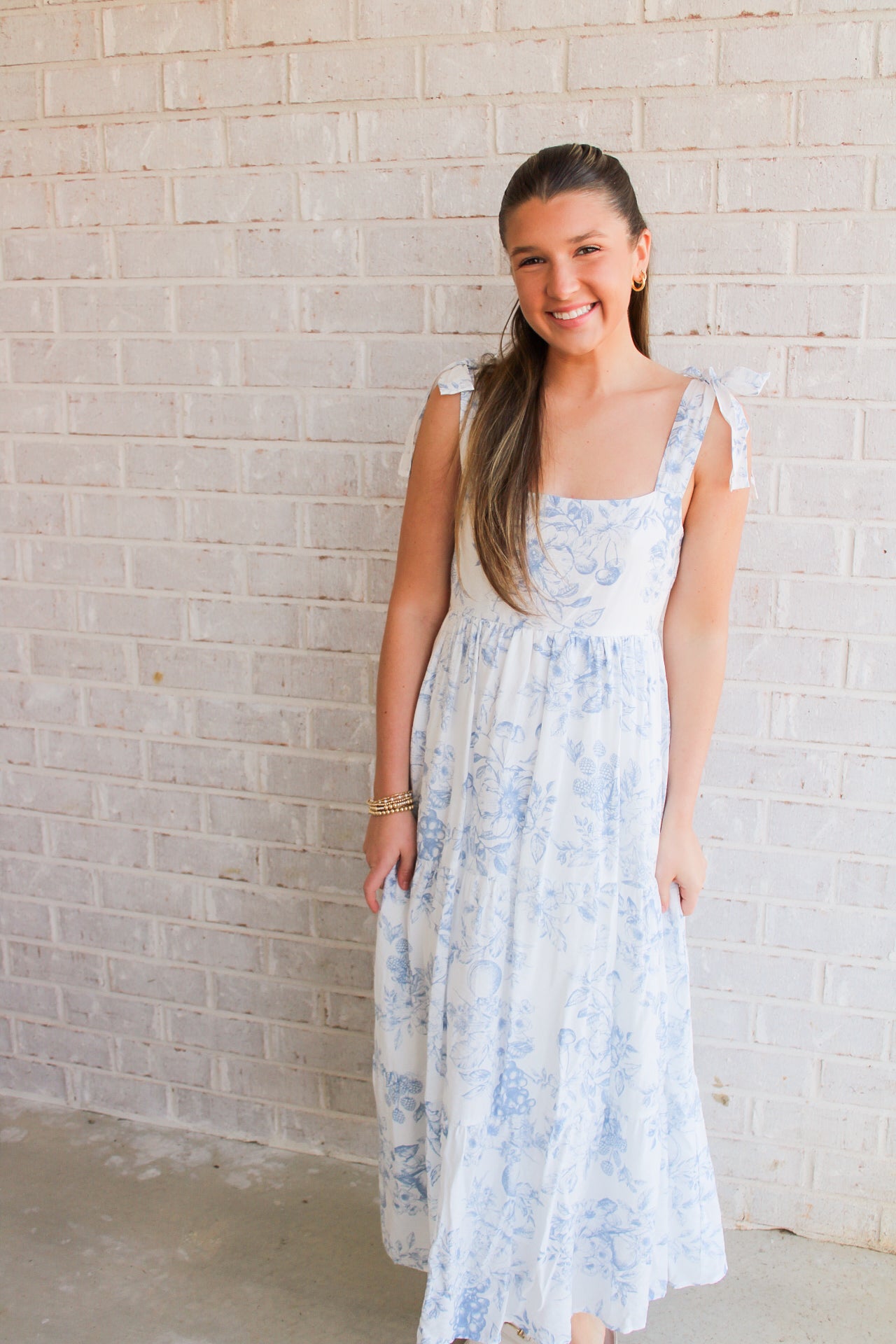 Lilian Dress- Blue