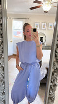 Olivia Jumpsuit- Blue