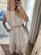 Veda Floral Set- Pink