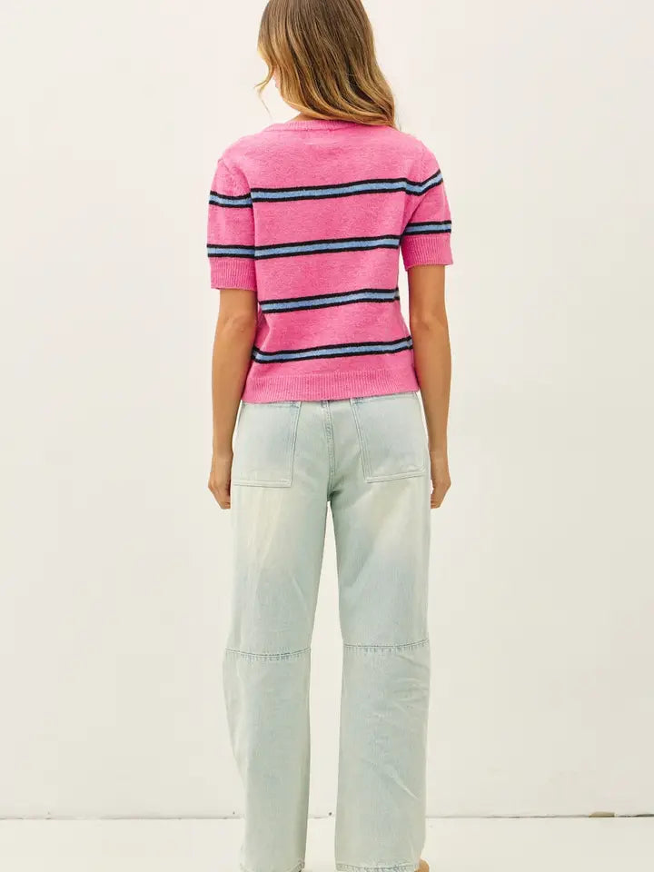 Alina Cardigan- Bubblegum
