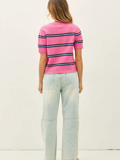 Alina Cardigan- Bubblegum