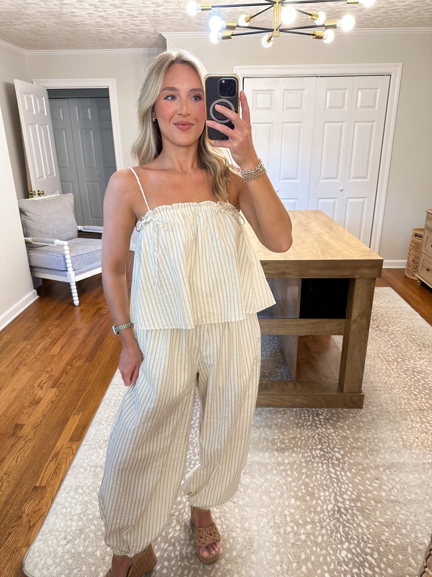Holland Jumpsuit- Cream