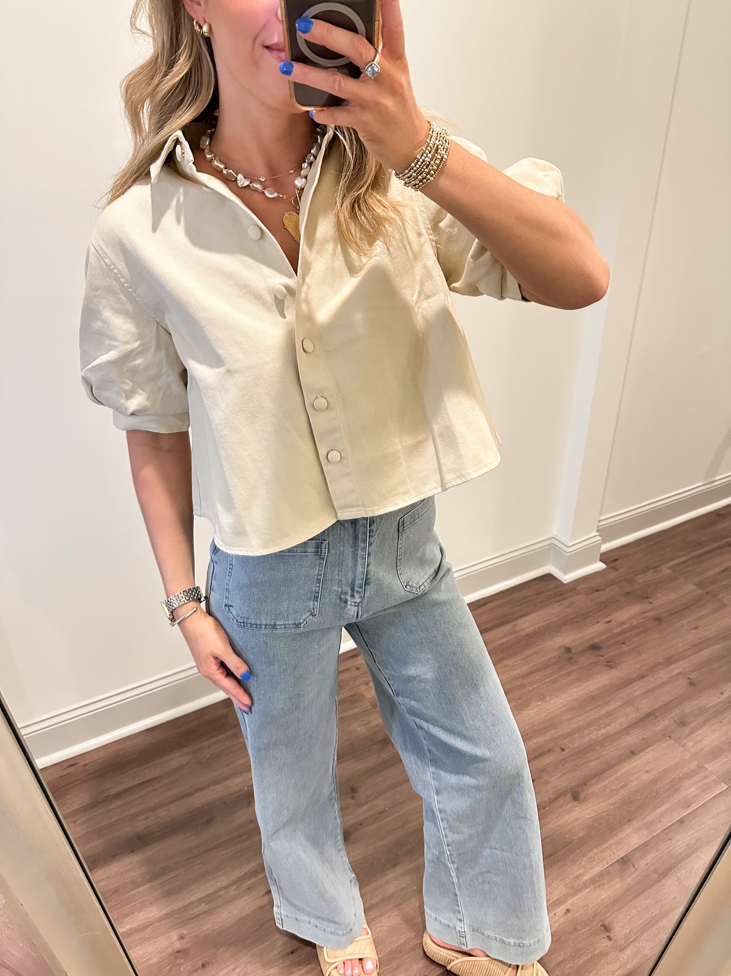 Everyday Denim Pants- Light