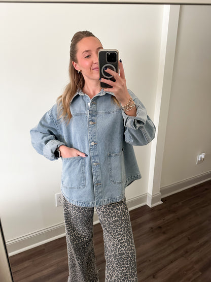 Oversized Denim Jacket