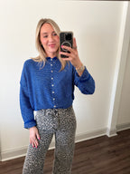 Piper Mini Stripe- Royal Blue