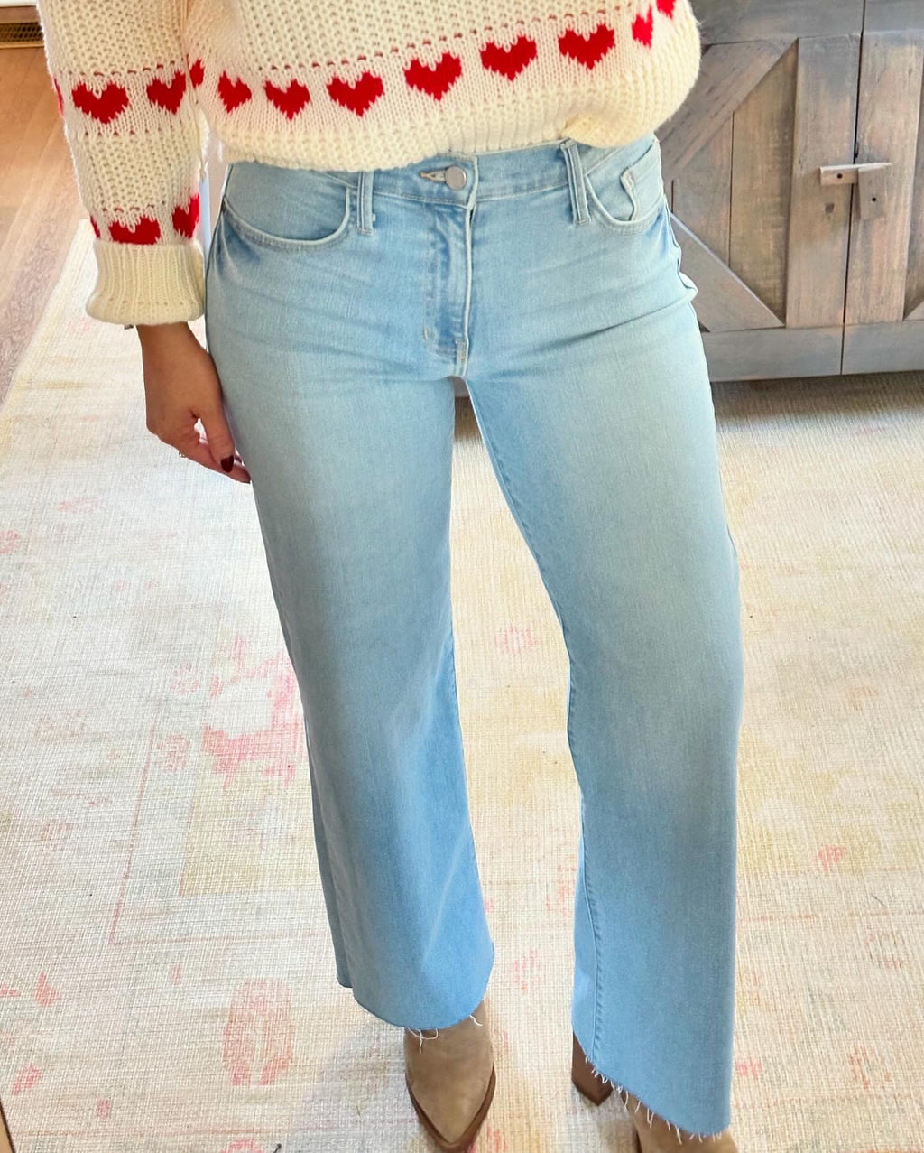 Leila Jean- Light Wash Denim