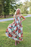 Gwendolyn Midi Dress- Teal