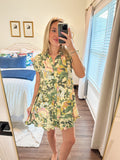 Talia Green Multi Dress