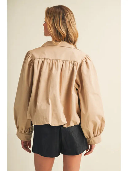 Amira Jacket- Beige