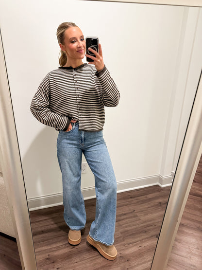 Finn Cardigan- Brown