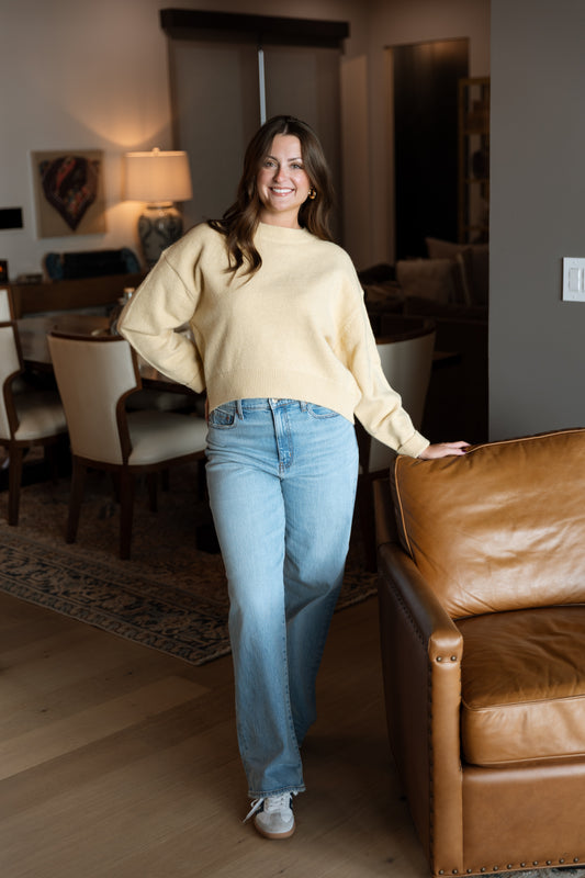 Kairo Sweater- Honey Butter