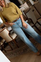 City Straight Hight Rise- Be Mine Vintage