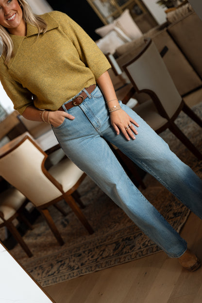 City Straight Hight Rise- Be Mine Vintage
