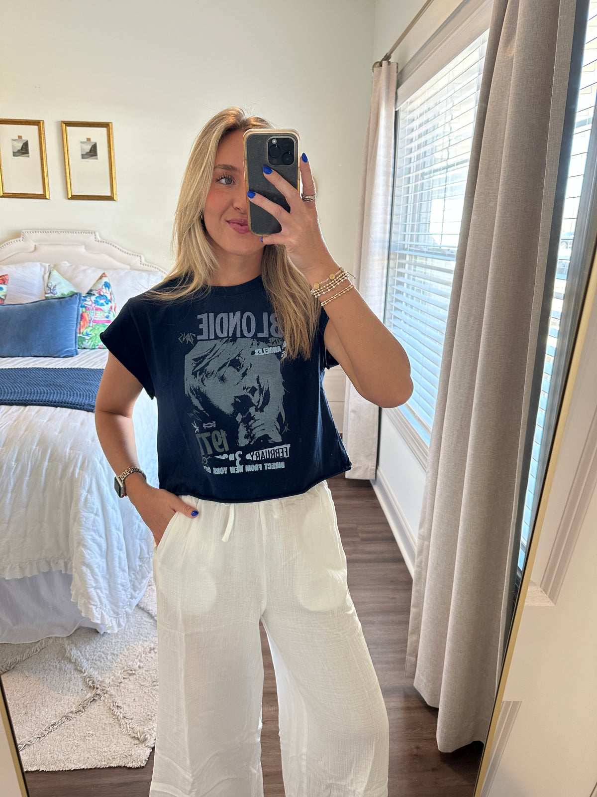Blondie Call Me Tee