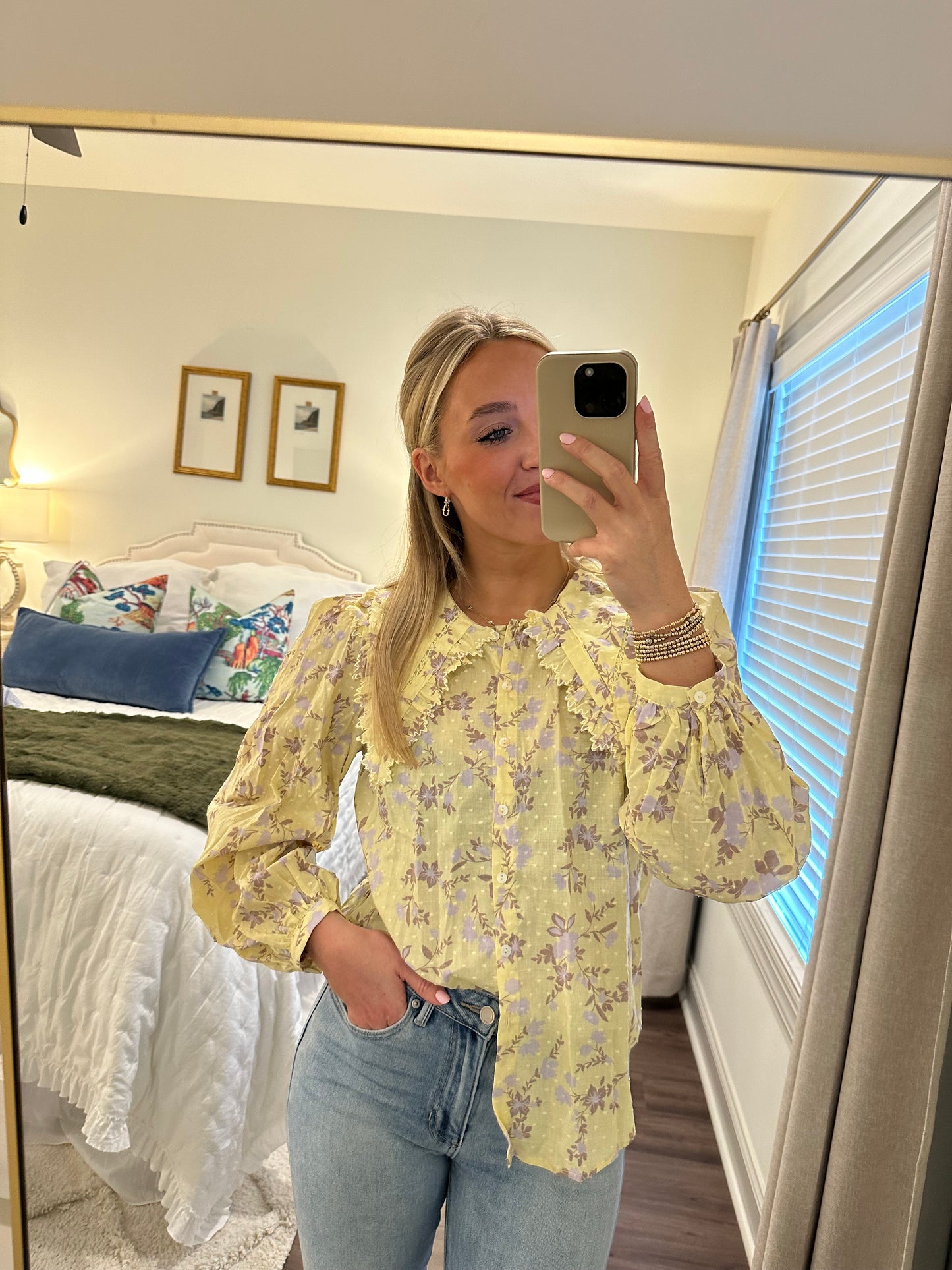 Brynn Top- Yellow