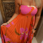 Apricot Pink Maxi