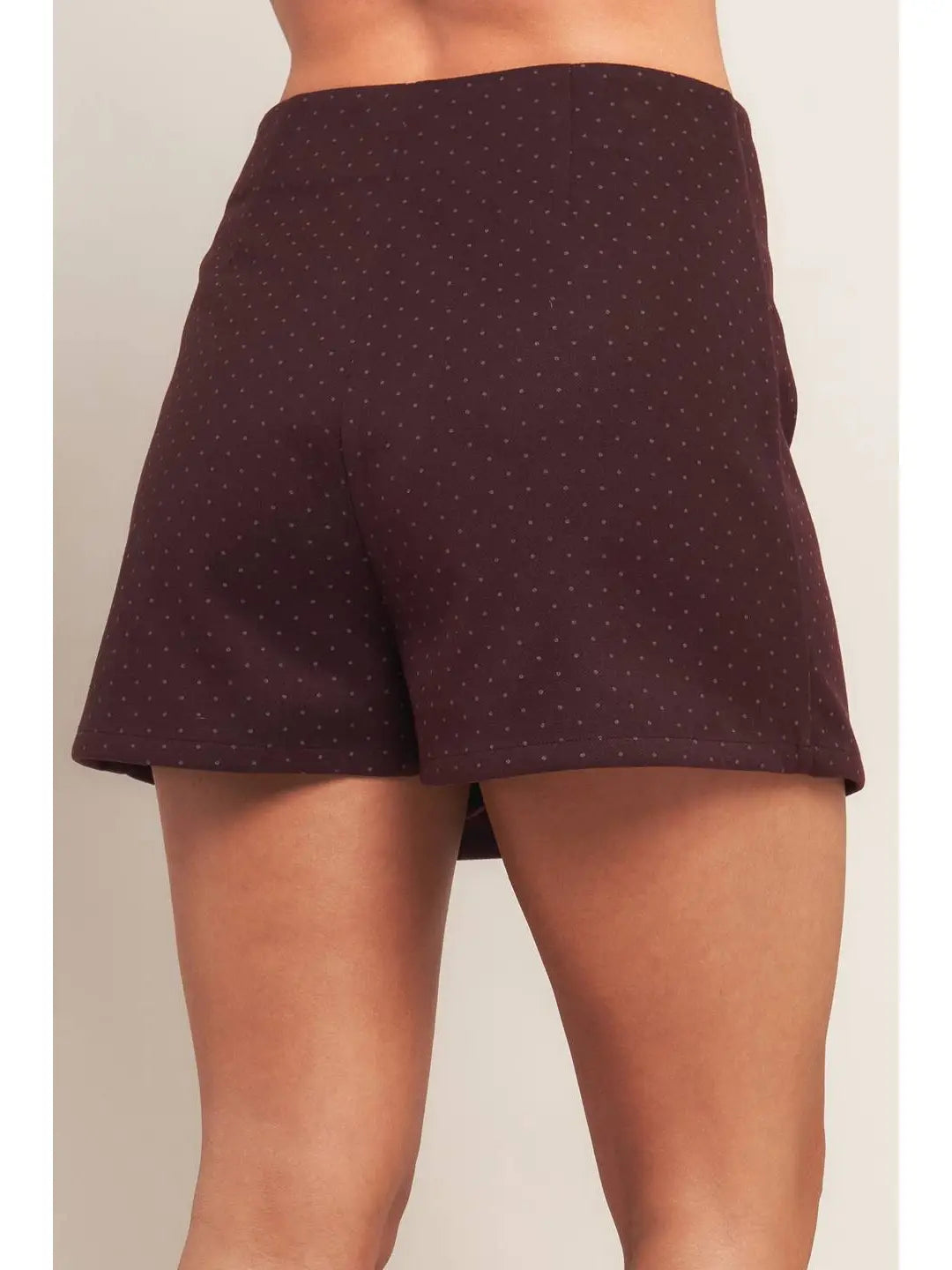 Monica Skort- Burgundy