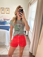 Valley Girl HR Shorts- Cherry