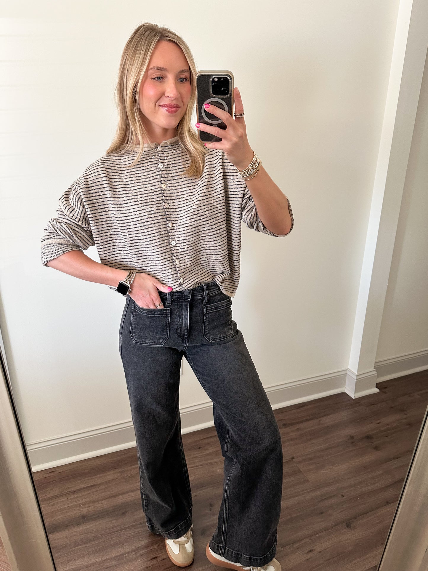 Piper Mini Stripe- Natural