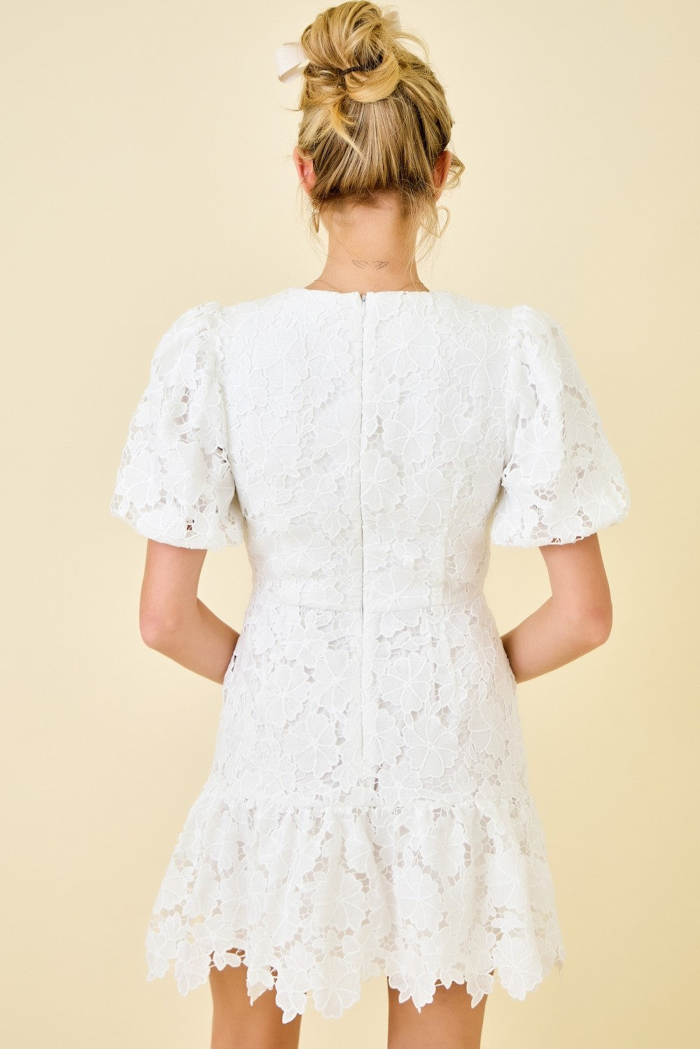 Blair Mini Dress- White