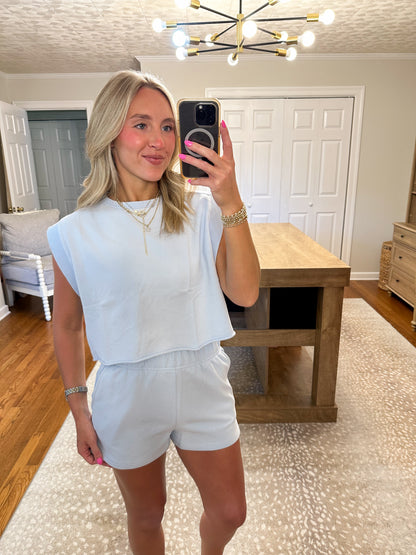 Kimber Shorts Set- Blue