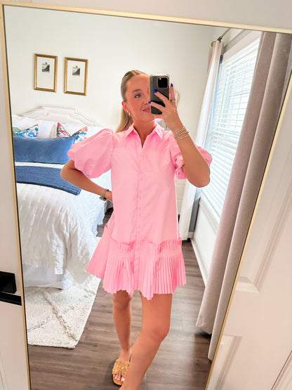 Holly Dress- Pink