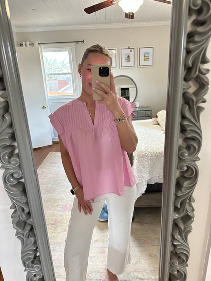 Mellie Top- Light Pink