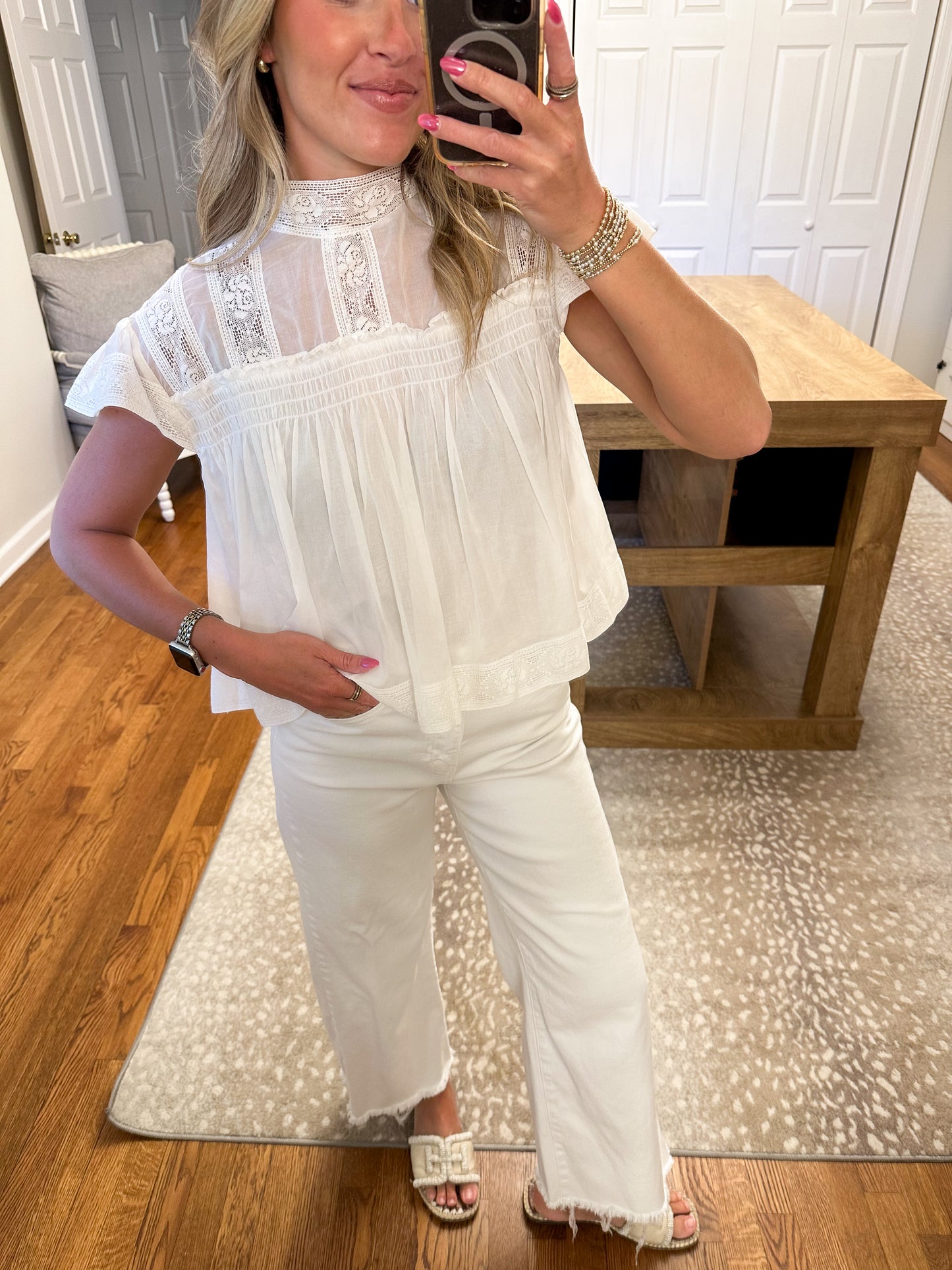 The Sutton Top- White