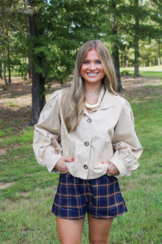 Amira Jacket- Beige