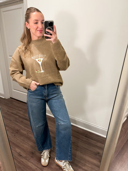 Martini Sweater- Mocha
