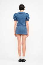 Jaelynn Medium Wash Top