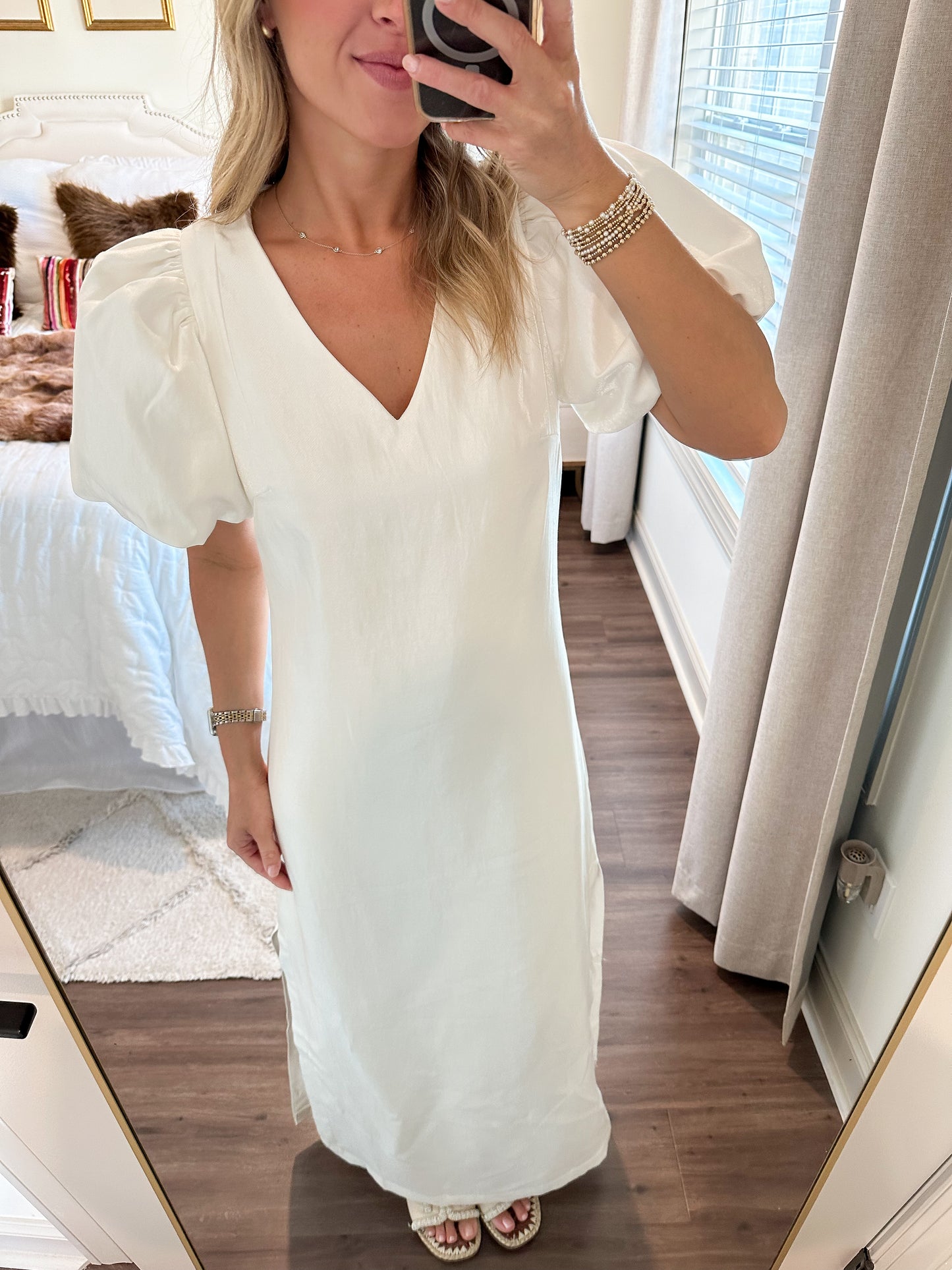 Nolen Maxi Dress- White